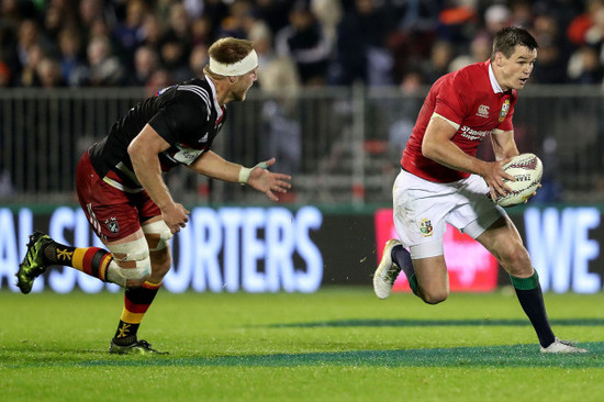 Sam Warburton with Lachlan Boshier