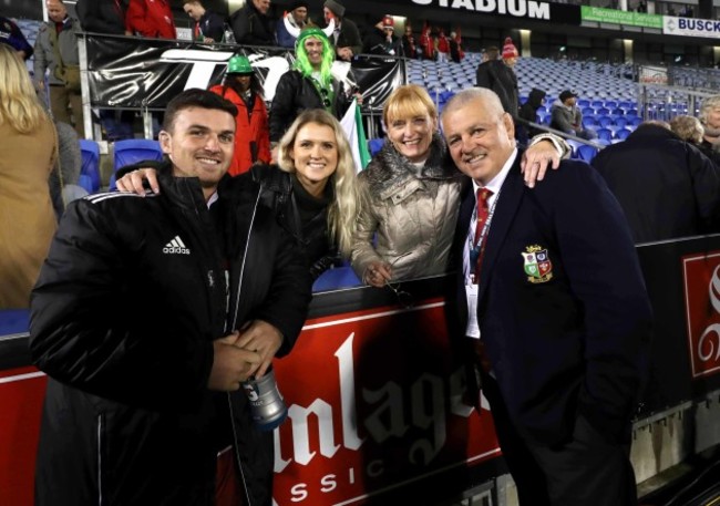 Bryn Gatland, Gabby Gatland, Trudi Gatland and Warren Gatland