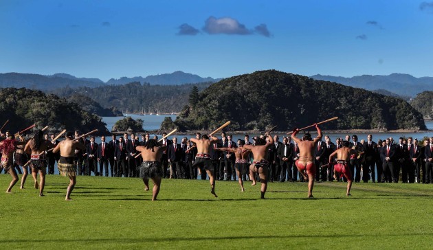 The British and Irish Lions accept the Maori challenge