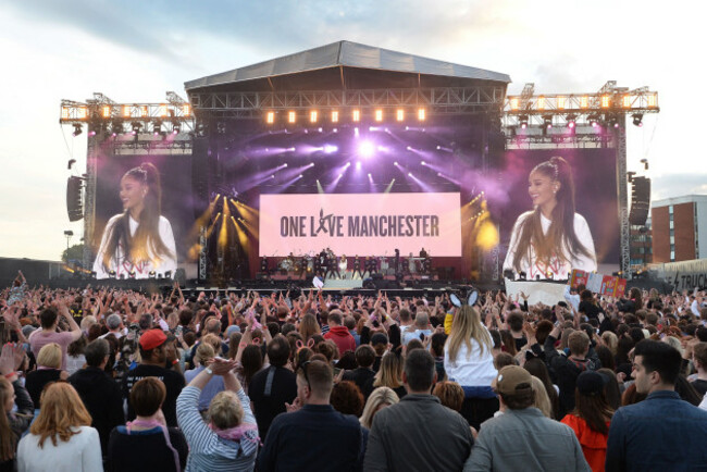 Manchester attack benefit concert