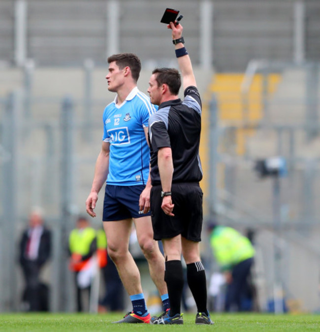 Paddy Neilan black cards Diarmuid Connolly