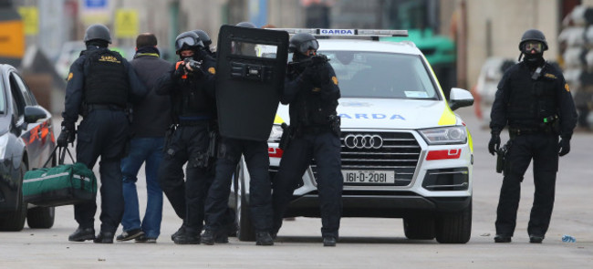 Garda training exercise