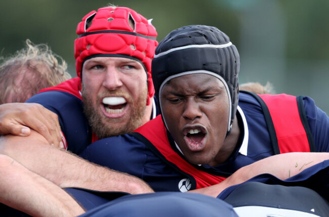 James Haskell and Maro Itoje