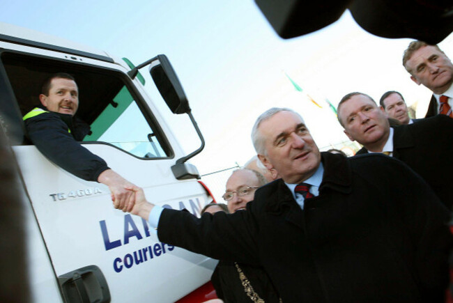 Opening of Dublin City's Port Tunnel