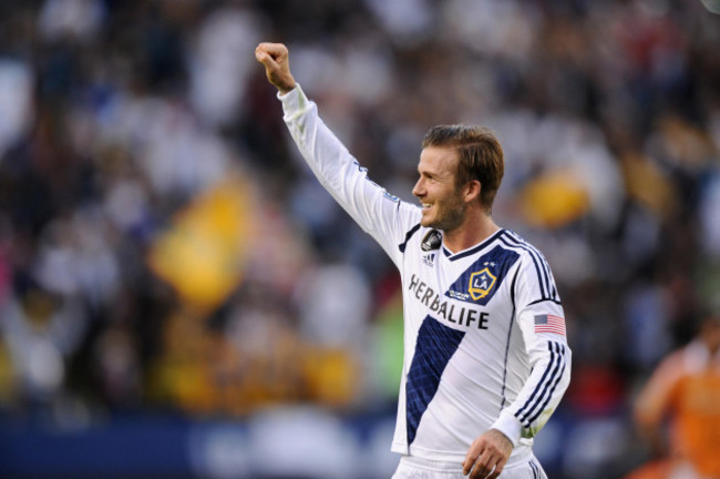 Soccer - Major League Soccer - Cup Final - Los Angeles Galaxy v Houston Dynamo - Home Depot Center