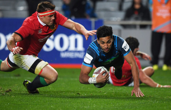 Rieko Ioane scores their first try despite CJ Stander