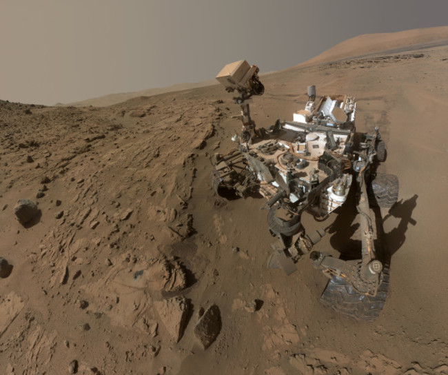 Curiosity Makes A Selfie On Mars