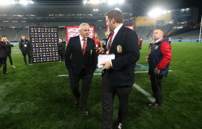 Warren Gatland after the game