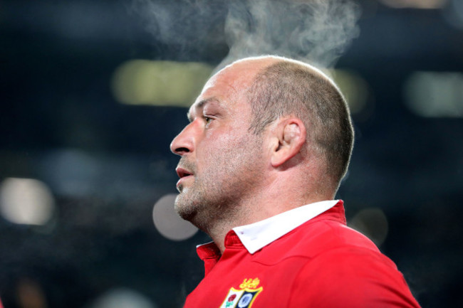 Rory Best dejected after the game