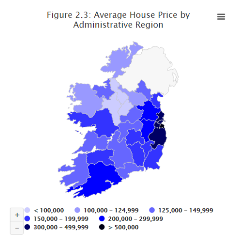 house prices cso