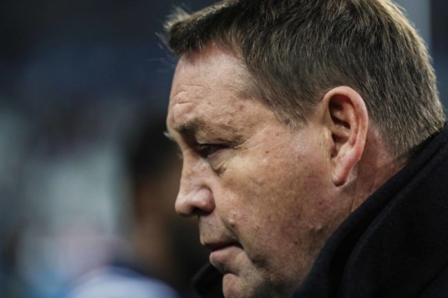 New Zealand All Blacks  head coach Steve Hansen