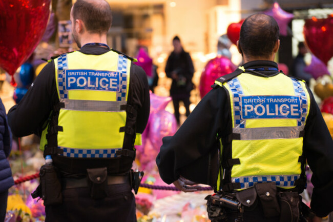 United Kingdom: People commemorate the Manchester Arena attack