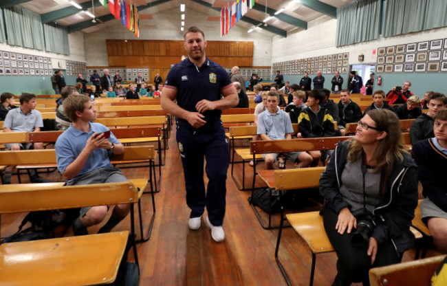 Sean O'Brien at Whangarei Boys High School