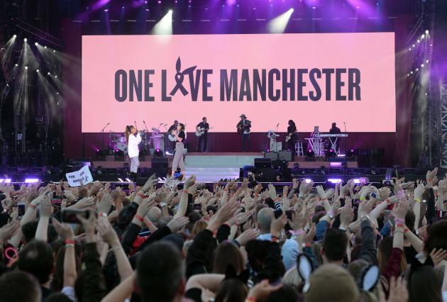 Manchester attack benefit concert