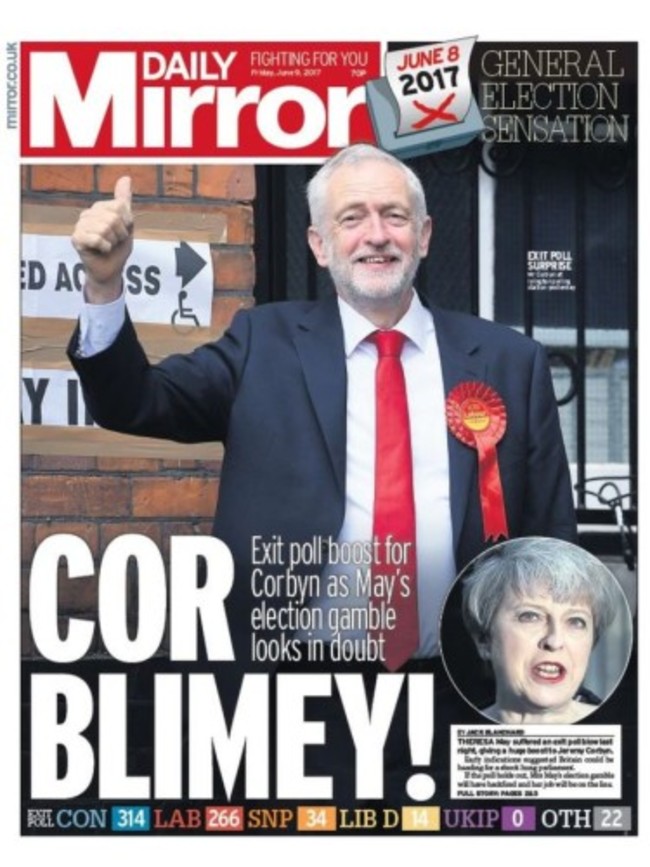 daily mirror may