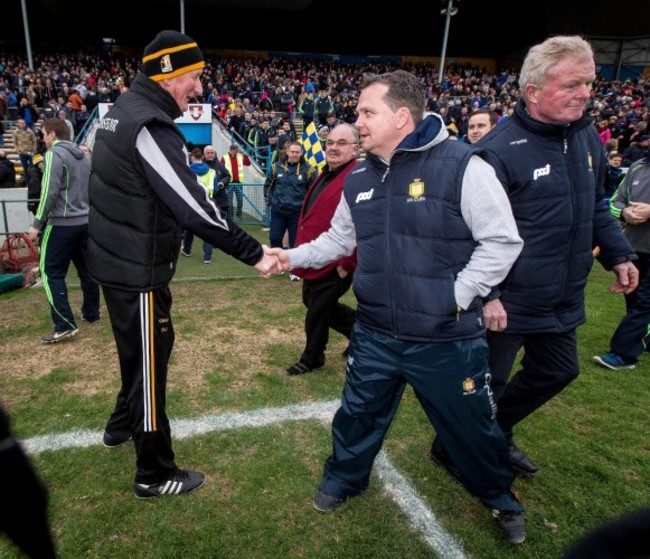 Brian Cody and Davy Fitzgerald