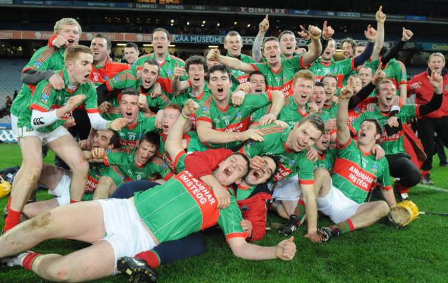 Rower Inistioge players celebrate