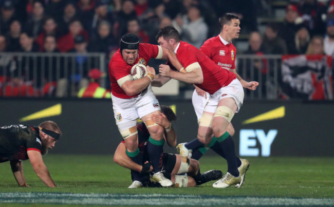 British and Irish Lions Sean O&rsquo;Brien and Peter O&rsquo;Mahony