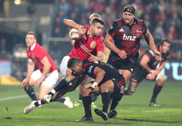 Conor Murray with Richie Mo’unga