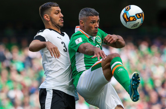 Jonathan Walters with Aleksandar Dragovic