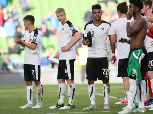 Republic of Ireland v Austria - 2018 FIFA World Cup Qualifying - Group D - Aviva Stadium