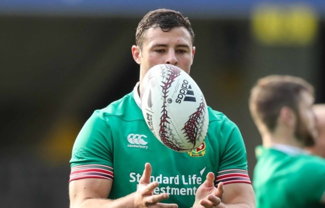 British and Irish Lions Robbie Henshaw during the Captains Run