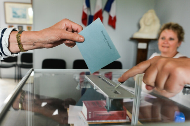 French parliamentary Elections Round One