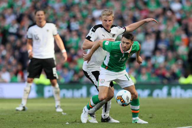 Republic of Ireland v Austria - 2018 FIFA World Cup Qualifying - Group D - Aviva Stadium