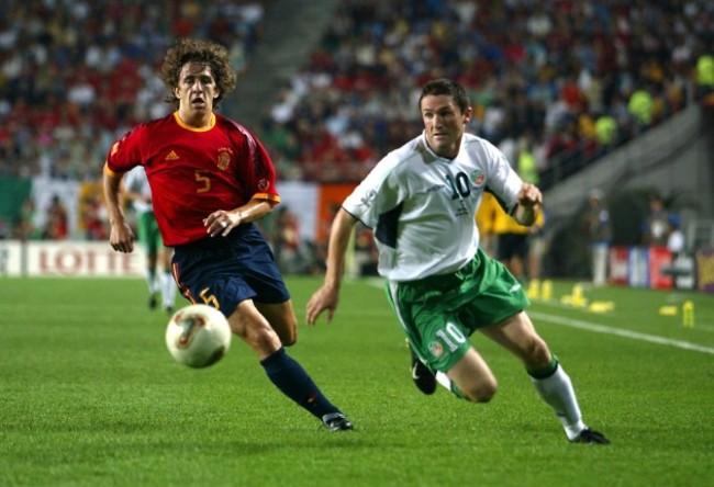 Puyol and Robbie Keane DIGITAL