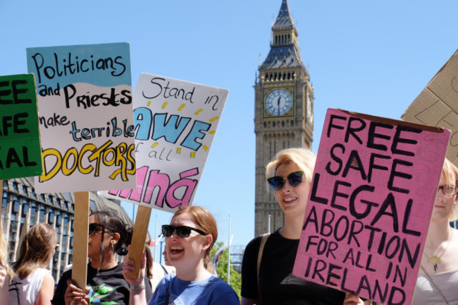 UK: Protest against new government in London