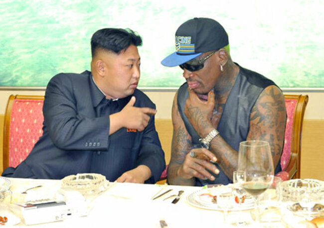 North Korea Rodman