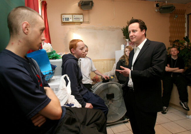 David Cameron visits Manchester