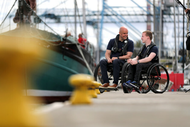 Mark Pollock and Oisin Putt