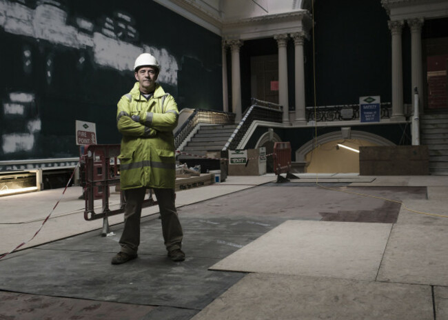 John Francis, Site Manager, John Paul Construction (photo by Matthew Thompson)