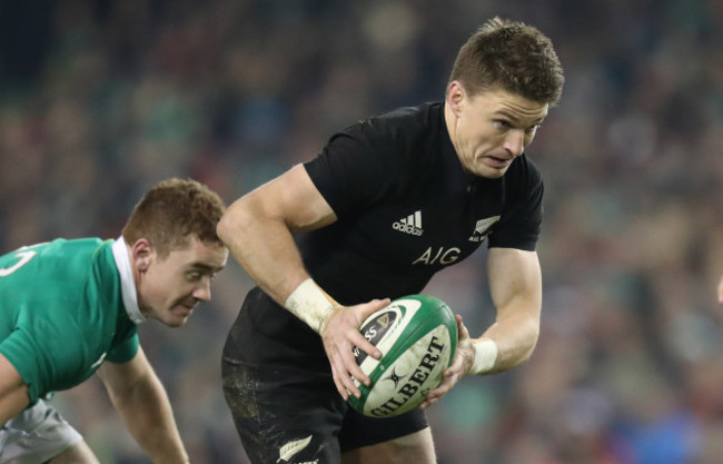 New Zealand All Blacks Beauden Barrett