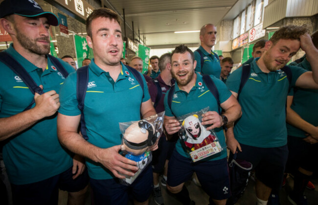 Niall Scannell and Cian Healy