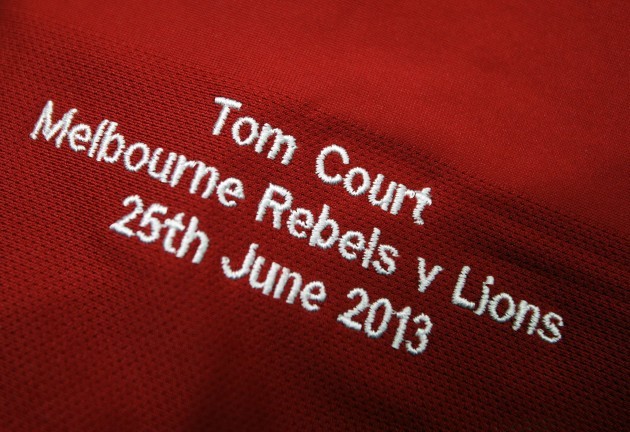 General view of Tom Courts Jersey