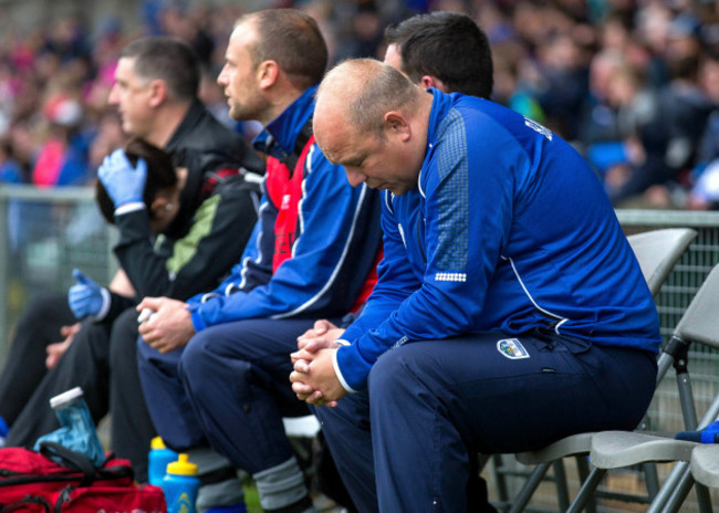 Derek McGrath dejected