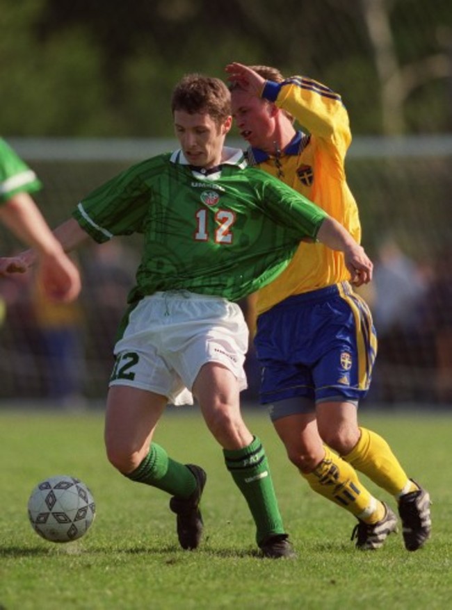 Michael Cummins Republic of Ireland Under-21 27/4/1999