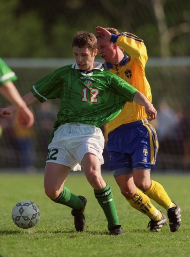 Michael Cummins Republic of Ireland Under-21 27/4/1999