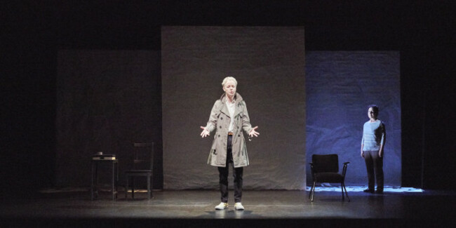 4. Noelle Brown and Br&iacute;d N&iacute; Neachtain in POSTSCRIPT at the Abbey Theatre - Photo Ros Kavanagh