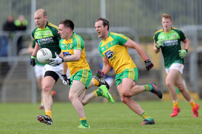 Martin Reilly and Michael Murphy with Sean McVeigh