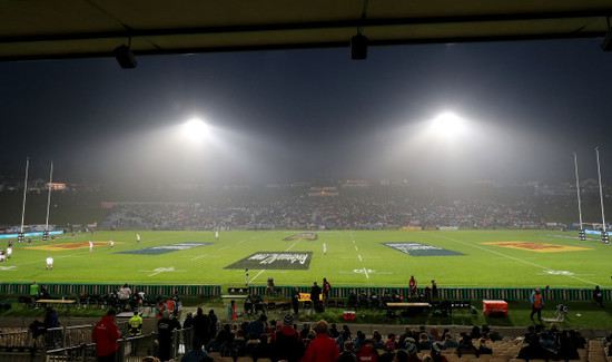 A view of the game between the New Zealand Black Ferns and England