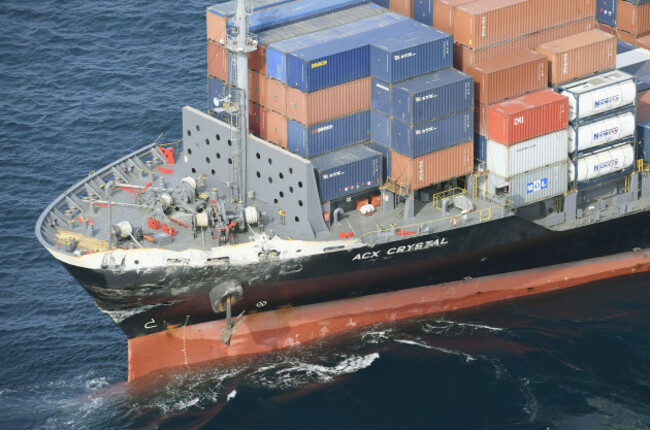 CORRECTION Japan US Navy Collision