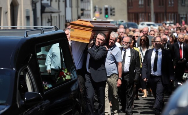 Seamus Ruddy funeral