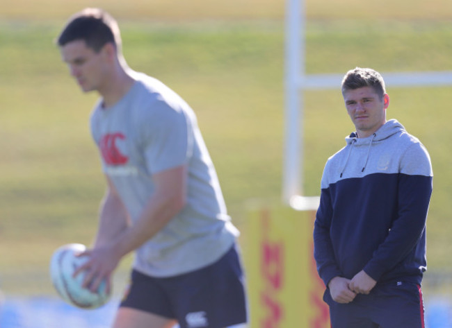 Owen Farrell and Jonathan Sexton