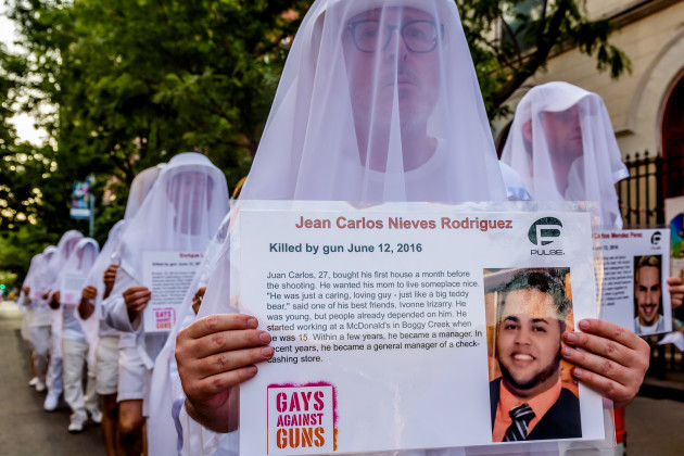 NY: Orlando Gun Violence Victims Memorial