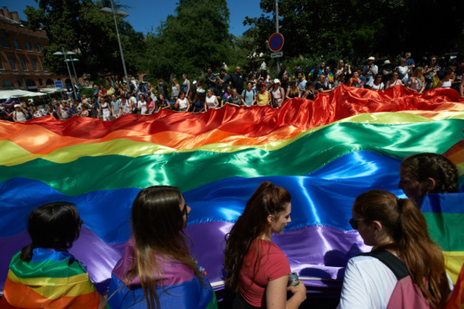 France: Gay Pride parade in Toulouse