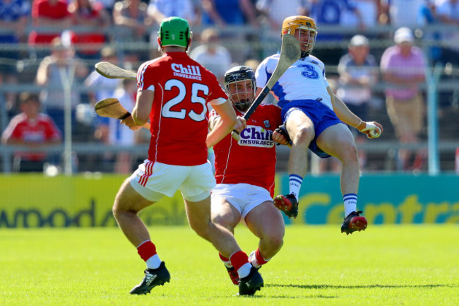 Michael Cahalane and Colm Spillane with Tommy Ryan