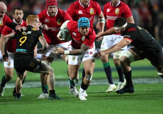 Jack Nowell with Finlay Christie